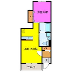 ユーシン中野の物件間取画像